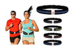 Image of Running Belt for Large Phone - Best Reflective, Adjustable Double Pouch Waist Pack - Fits iPhone 8 7 6 Plus X & All Smartphones, Water / Sweat Proof – Gift...