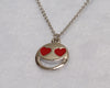 Image of Smiley Emoji Silver Plated Fashion Pendant Necklace – Great Christmas Presents for Emoji Fans