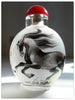Image of Inner Painting Horse Bottle Personalized
